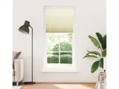Ropa De Casa-Estor plisado color 95x200 cm ancho tela 94,4 cm poliéster Crema