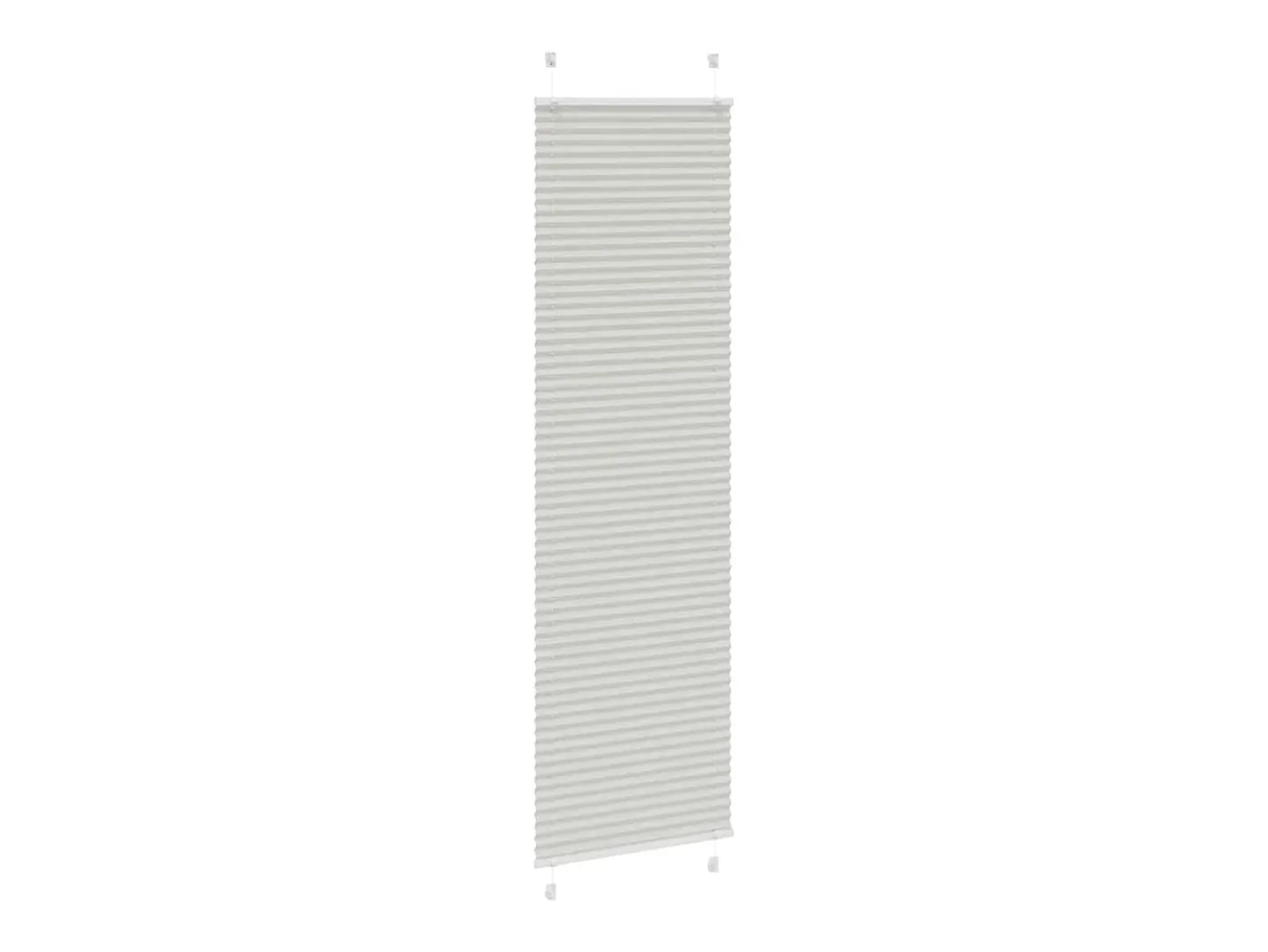 Best Estor plisado claro 65x200 cm ancho tela 64,4 cm Gris