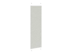 Ropa De Casa-Estor plisado claro 55x200 cm ancho tela 54,4 cm Gris
