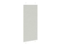 Estor plisado claro 100x200cm ancho tela 99,4 cm Gris Online