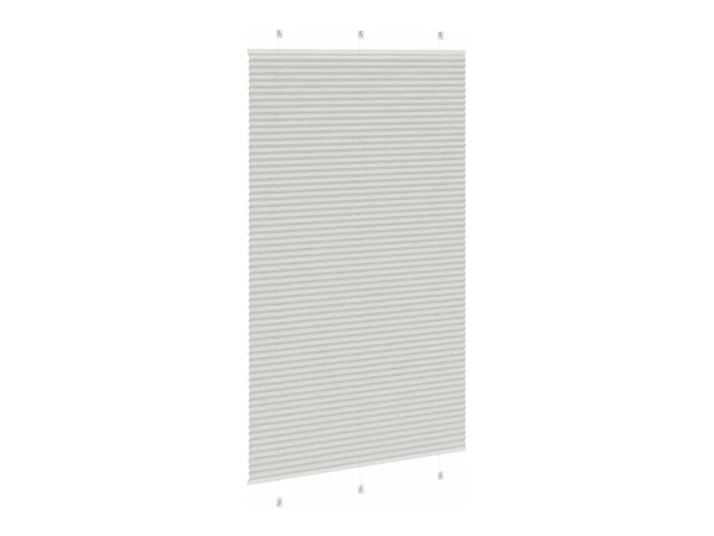 Ropa De Casa-Estor plisado claro 115x200cm ancho tela 114,4cm Gris