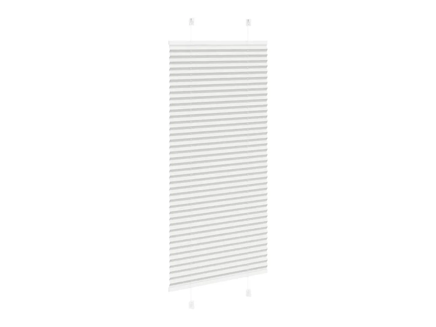 Estor plisado claro 60x150 cm ancho tela 59,4 cm Gris Online
