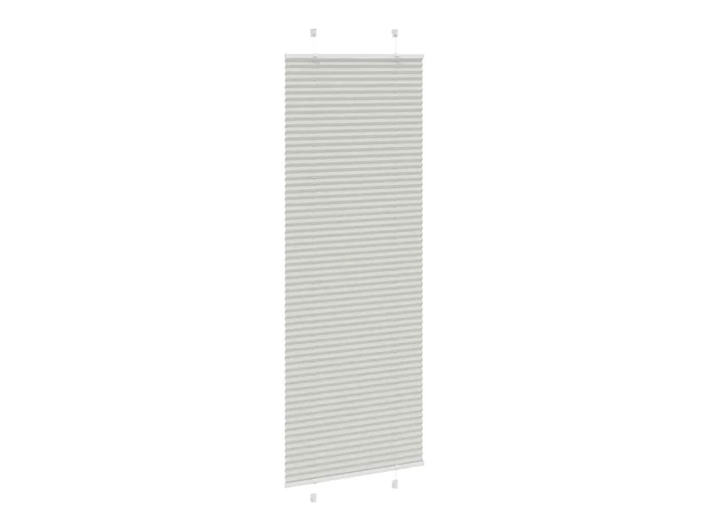 Ropa De Casa-Estor plisado claro 70x200 cm ancho tela 69,4 cm Gris