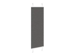Discount Estor plisado 50x150 cm ancho tela 49,4 cm poliéster Negro