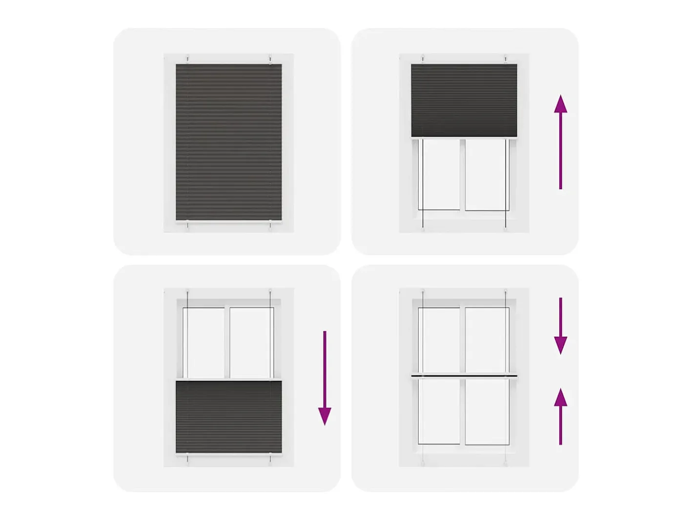 Ropa De Casa-Estor plisado 95x150 cm ancho tela 94,4 cm poliéster Negro