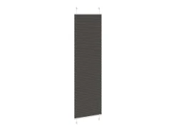 Ropa De Casa-Estor plisado 55x200 cm ancho tela 54,4 cm poliéster Negro