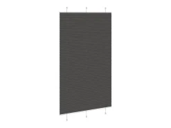 Best Estor plisado 120x200 cm ancho tela 119,4cm poliéster Negro