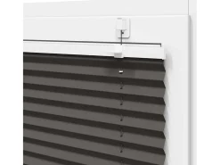 Best Estor plisado 45x200 cm ancho tela 44,4 cm poliéster Negro