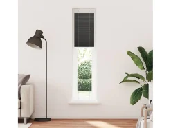 Best Estor plisado 45x200 cm ancho tela 44,4 cm poliéster Negro