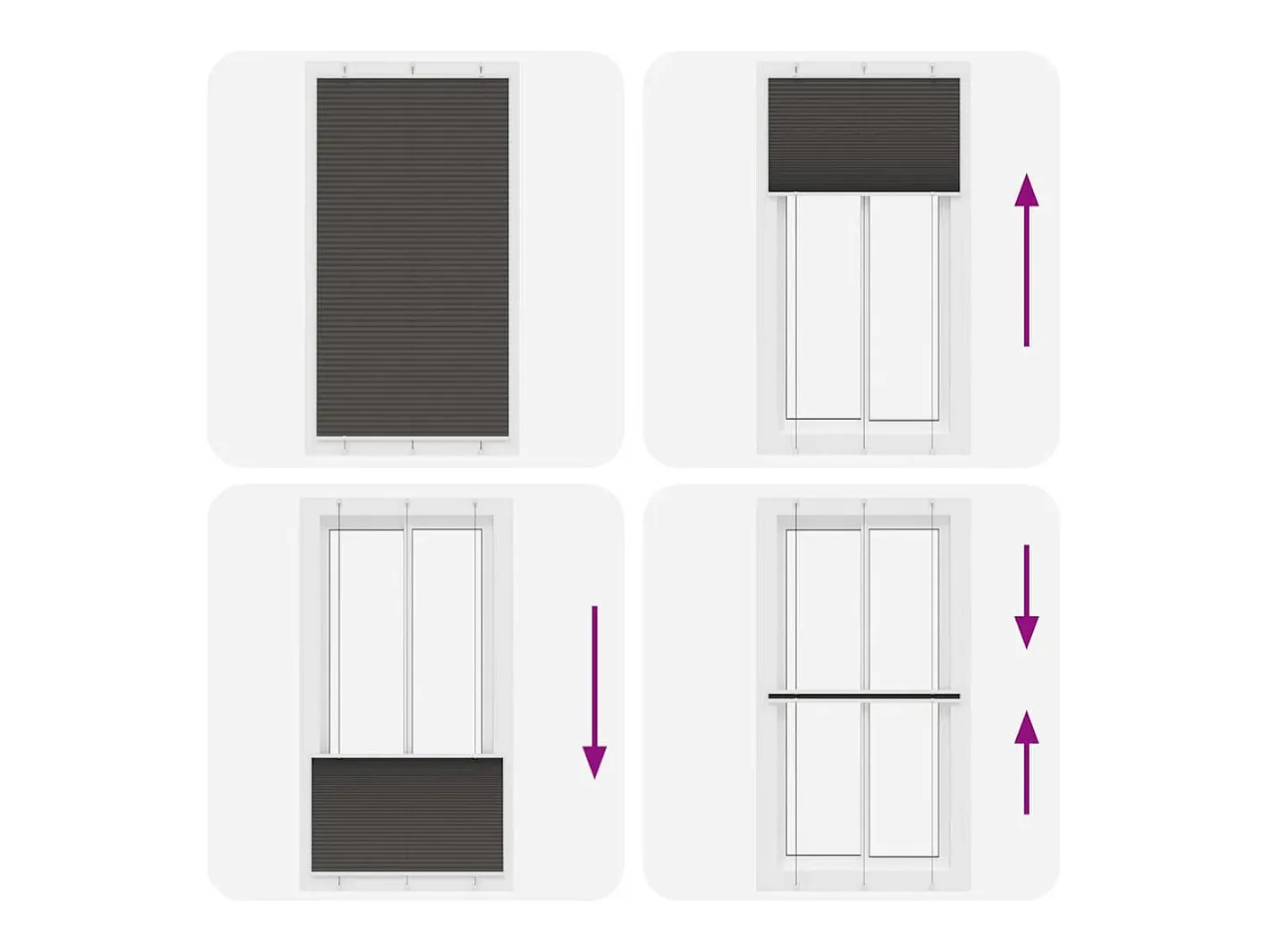 Ropa De Casa-Estor plisado 105x200 cm ancho tela 104,4cm poliéster Negro
