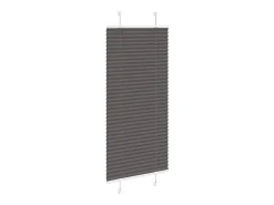 Sale Estor plisado 55x150 cm ancho tela 54,4 cm poliéster Negro