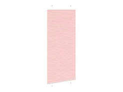 Ropa De Casa-Estor plisado 85x200 cm ancho tela 84,4 cm poliéster Rosa