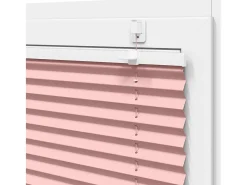 Ropa De Casa-Estor plisado 85x200 cm ancho tela 84,4 cm poliéster Rosa