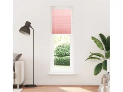 Clearance Estor plisado 65x200 cm ancho tela 64,4 cm poliéster Rosa