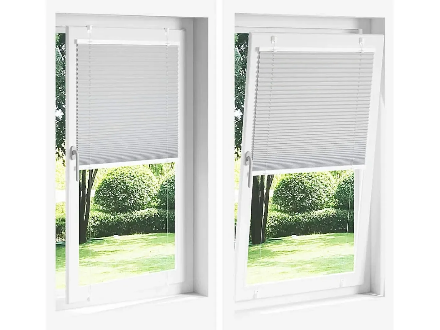 Estor plisado 80x200 cm ancho tela 79,4 cm poliéster Rosa Sale