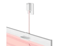 Estor plisado 60x200 cm ancho tela 59,4 cm poliéster Rosa Discount