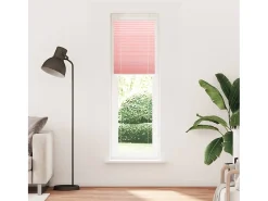 Estor plisado 60x200 cm ancho tela 59,4 cm poliéster Rosa Discount
