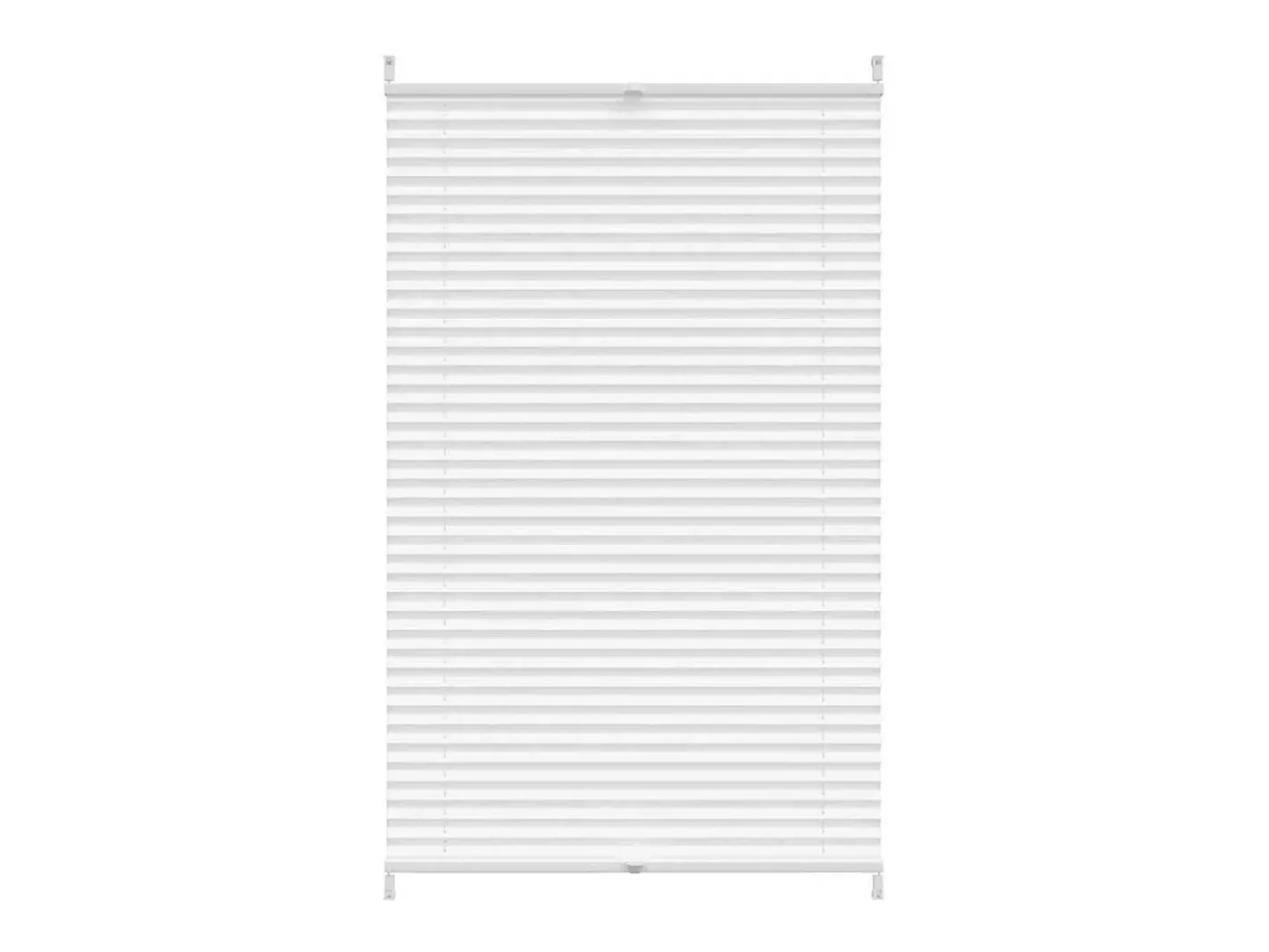 Hot Estor plisado 90x100 cm Blanco