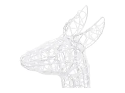 Best vidaxl Familia de renos de Navidad acrílico 300 LEDs frío Blanco