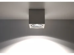 Sollux Lighting Plafón-Faretti da parete in ceramica da superficie bianca GU10/ES111 Lámpara de pared Downlights de cerámica de montaje en superficie GU10 / ES111 Blanco