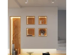 Sollux Lighting Plafón-Faretti da parete in ceramica da superficie bianca GU10/ES111 Lámpara de pared Downlights de cerámica de montaje en superficie GU10 / ES111 Blanco