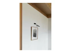 Outlet Faro Barcelona - Lámpara de pared Magritte 300, LED de 6 W, 3000 K, regulable, para cuadros, 380 lm, níquel Amarillo