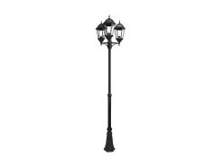 Hot AKUNADECOR Farola De Exterior Regulus Regulable En Altura Ip44 Negro