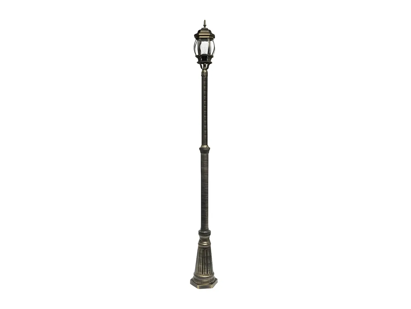 AKUNADECOR Farola De Jardin Modelo Caelum De Aluminio Ip44 Negro Discount