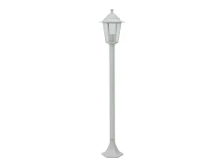 Online Farolas de jardín aluminio blancas E27 110 cm 6 unidades ES195712 Blanco
