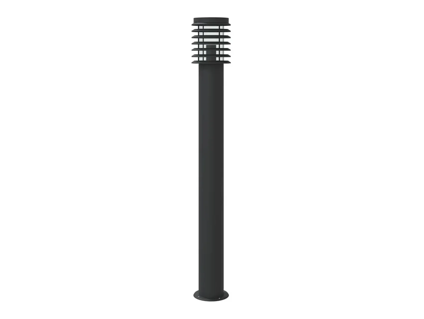 Discount Helloshop26 Farolas y sensores para exterior 3 piezas acero inoxidable negro 02_0042575 Gris