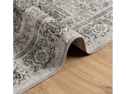 Garden Furniture Alfombra De Salón-Feline Alfombra de interior/exterior diseño vintage ARBIZU 80x250 cm Multicolor