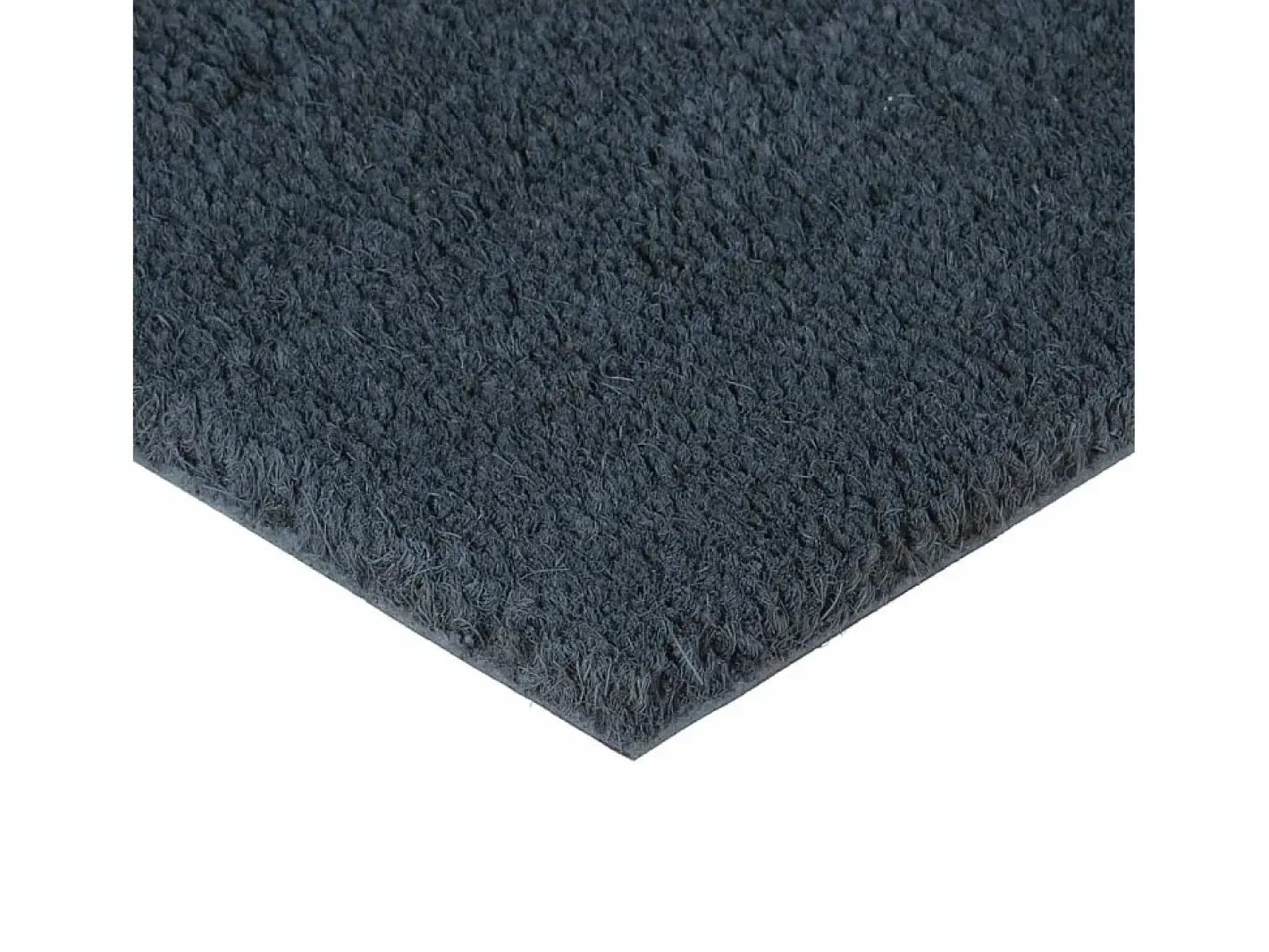 Hot Felpudo de fibra de coco oscuro 100x200 cm ES372301 Gris