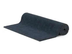 Felpudo-Felpudo de fibra de coco oscuro 90x150 cm ES425447 Gris