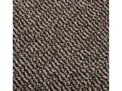 Clearance Felpudo de nudo marrón oscuro 60x90 cm ES881242 Marru00f3n