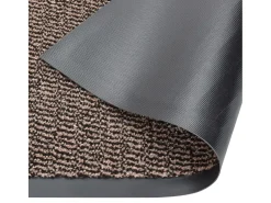 Clearance Felpudo de nudo marrón oscuro 60x90 cm ES881242 Marru00f3n