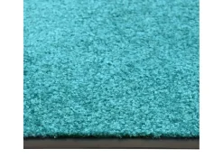 Felpudo lavable cian 90x120 cm ES235637 Azul Clearance