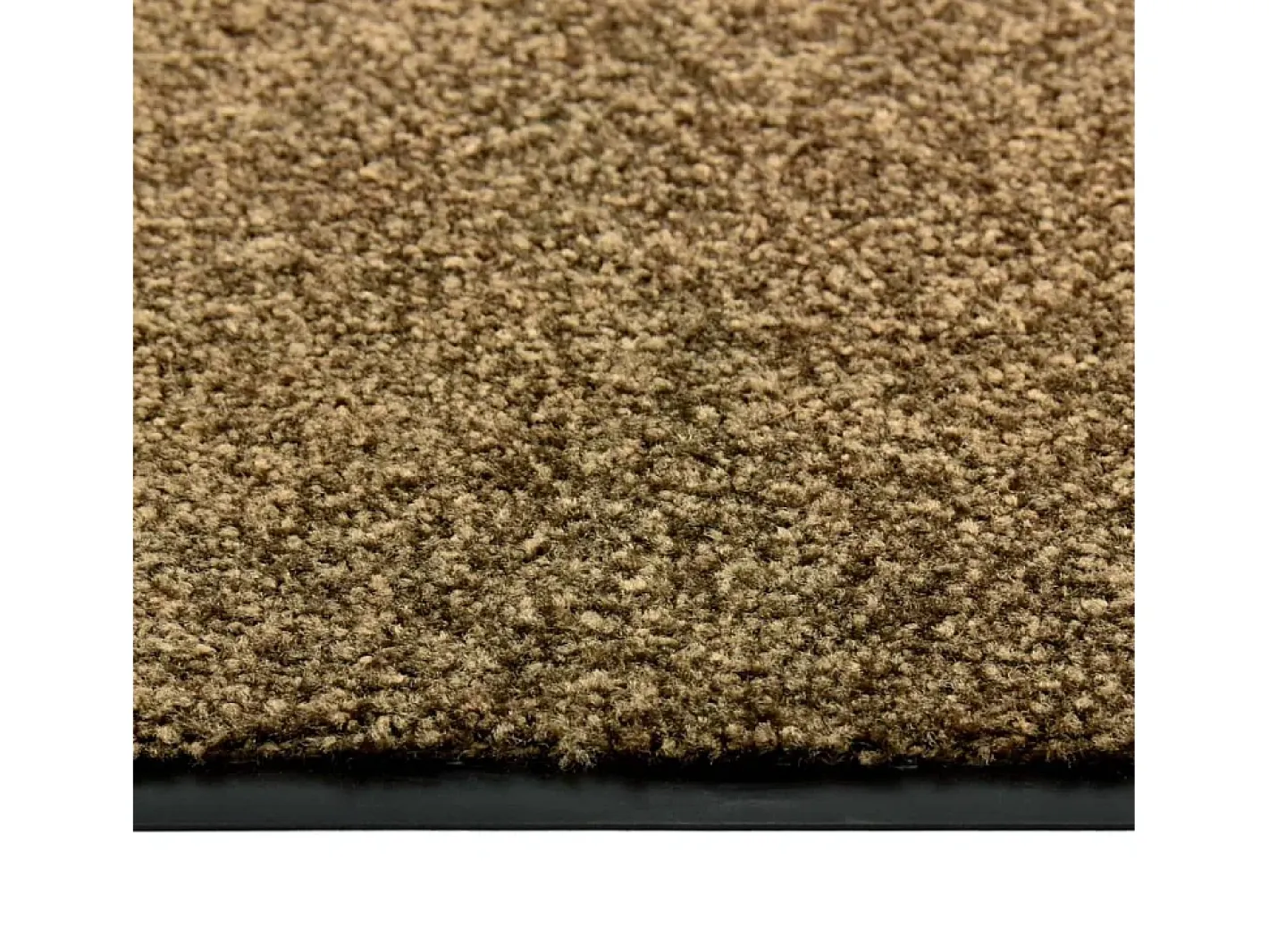 New Felpudo lavable marrón 90x120 cm ES964558 Marru00f3n