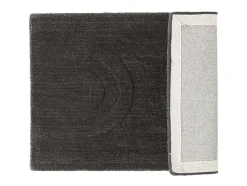 ebuy24 Alfombra De Salón-Felpudo Nora 80x50cm gris oscuro. Gris antracita