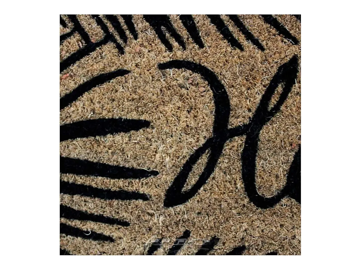 Douceur d'intérieur Felpudo-Felpudo Rectangular "Hello" Marru00f3n