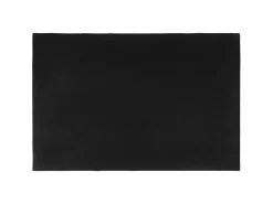 Felpudo semicircular de fibra de coco natural 60x90 cm ES499734 Marru00f3n