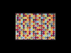 Online Felpudo 50x75 tejido estampado geométrico MIKADOTS Multicolor
