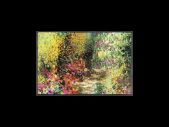 Felpudo 75x190 tejido estampado abstracto PRIMAVERA Multicolor Hot