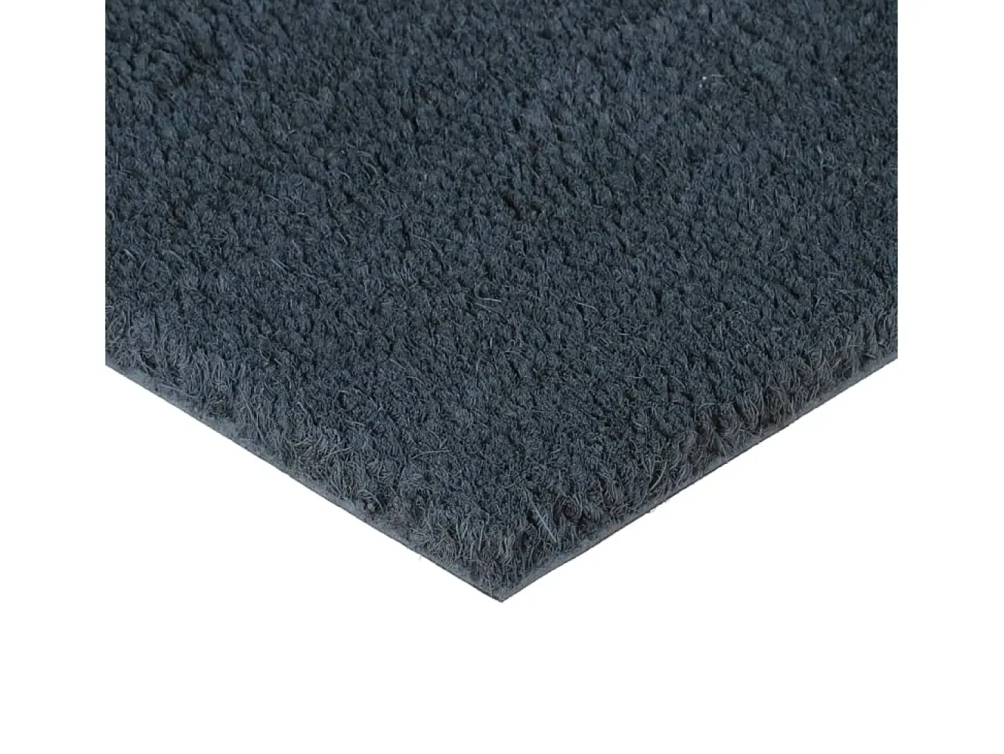 Felpudos 5 unidades fibra de coco oscuro 40x60 cm ES522840 Gris