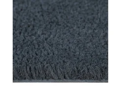 Felpudos 5 unidades fibra de coco oscuro 40x60 cm ES522840 Gris