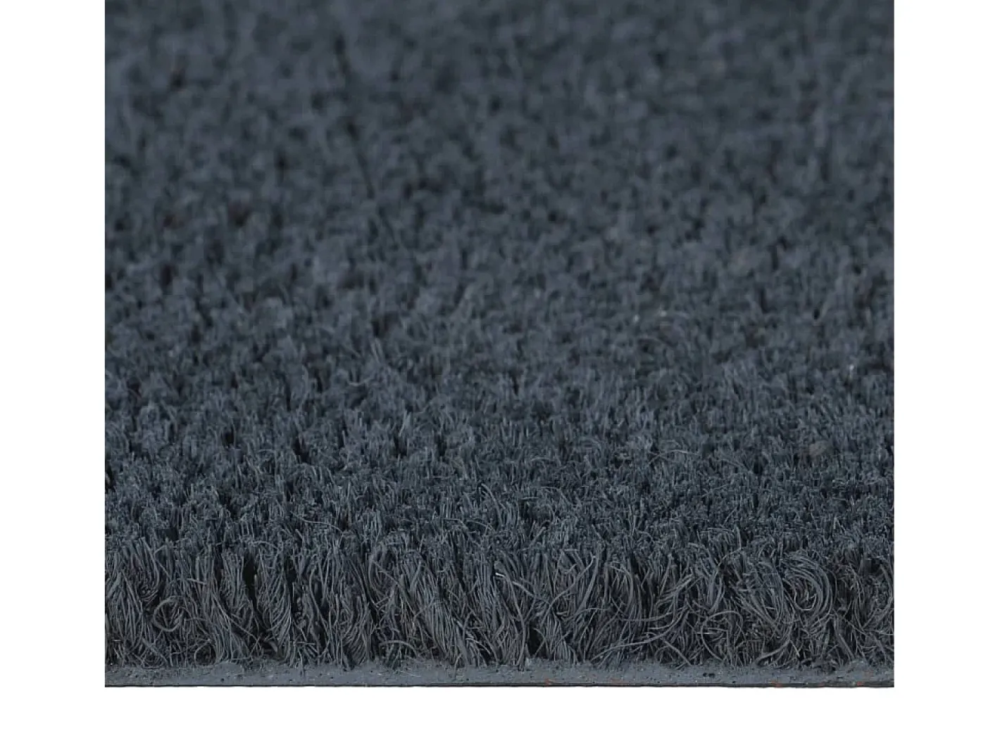 Felpudos 5 unidades fibra de coco oscuro 40x60 cm ES522840 Gris