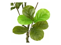 Discount Ficus artificial 30 hojas 125 cm Verde
