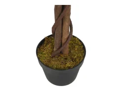 Hot Ficus artificial con 378 hojas 80 cm ES911564 Verde