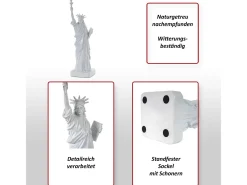 Sale MCW Figura decorativa Estatua de la Libertad Blanco