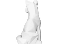 ICONIK INTERIOR Estatua-Figura Decorativa Zorro - Mate - Foox Blanco
