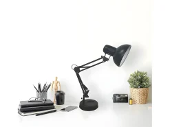 Hot AKUNADECOR Flexo Articulable Rutilo 1xe27 Mate 57x39x15 Cm Negro